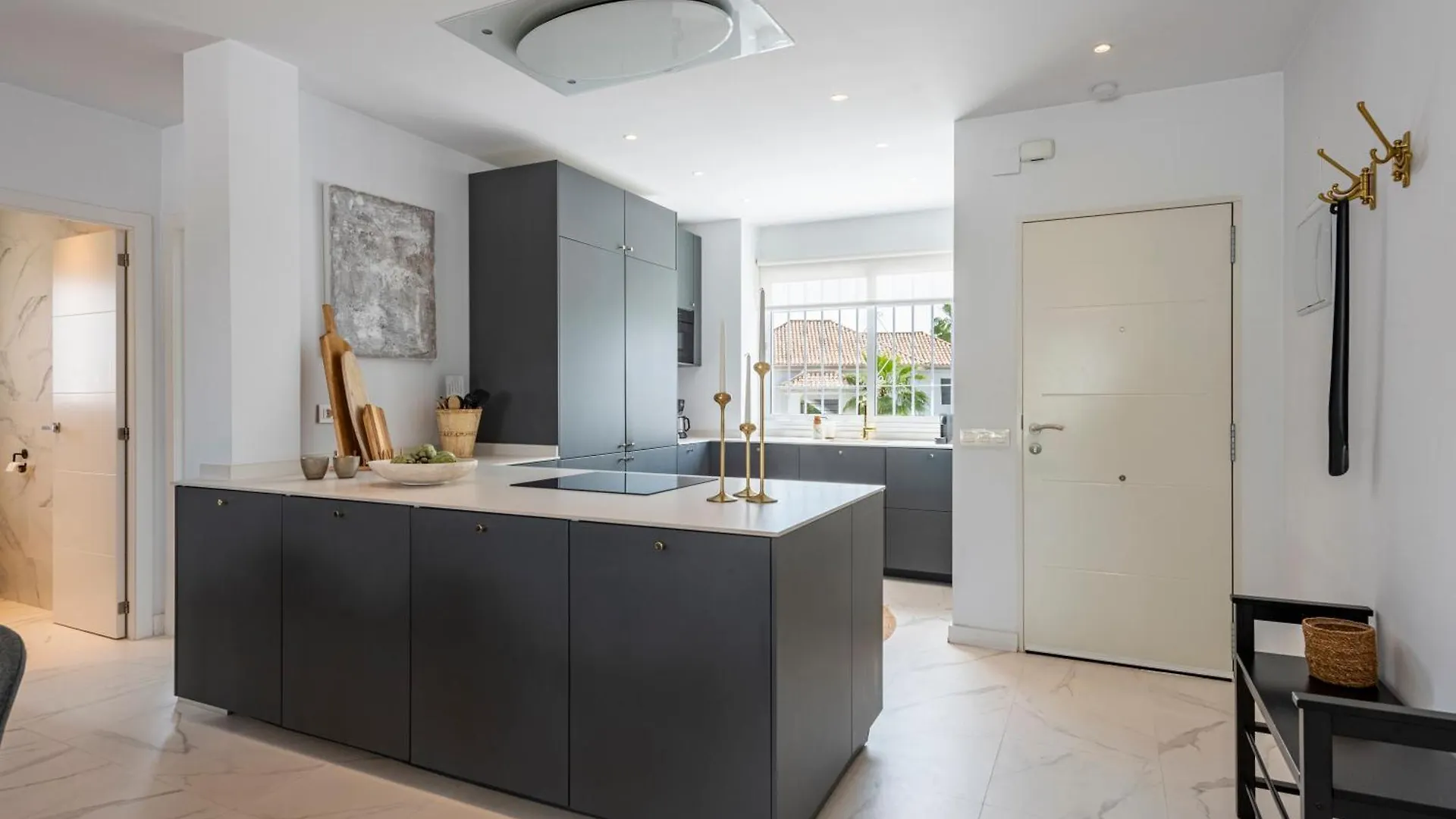 Azahara 2, Contemporary Scandinavian Style Open Plan Apartment With 2 Terraces Marbella 0*,